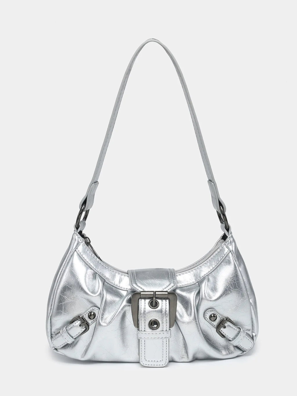 Rivet Saddle Shoulder Bag