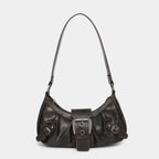 Rivet Saddle Shoulder Bag