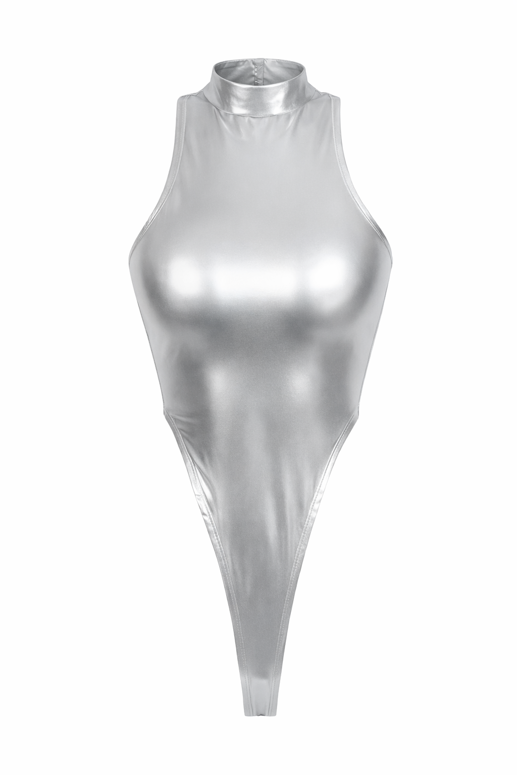 Silver Slim Bodysuit