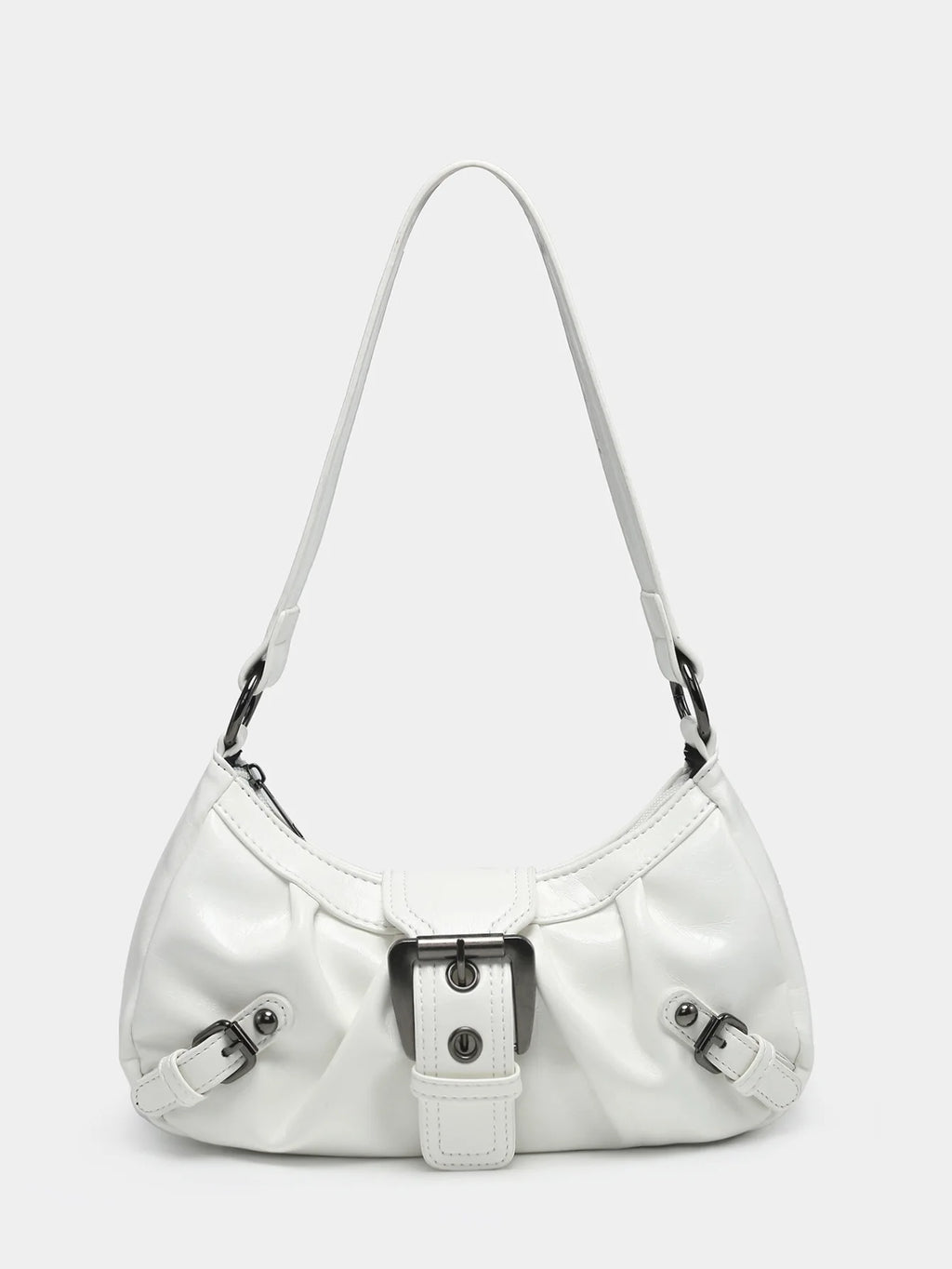 Rivet Saddle Shoulder Bag