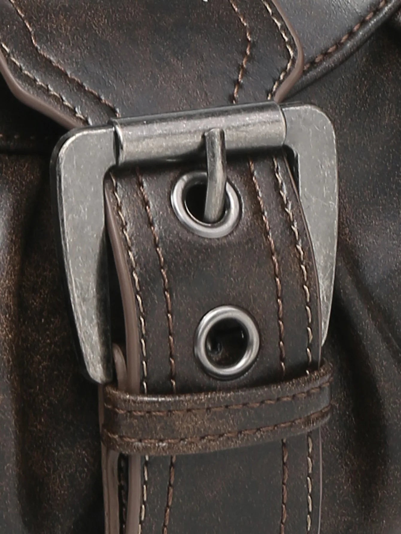 Rivet Saddle Shoulder Bag