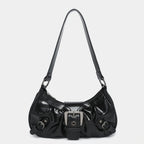 Rivet Saddle Shoulder Bag